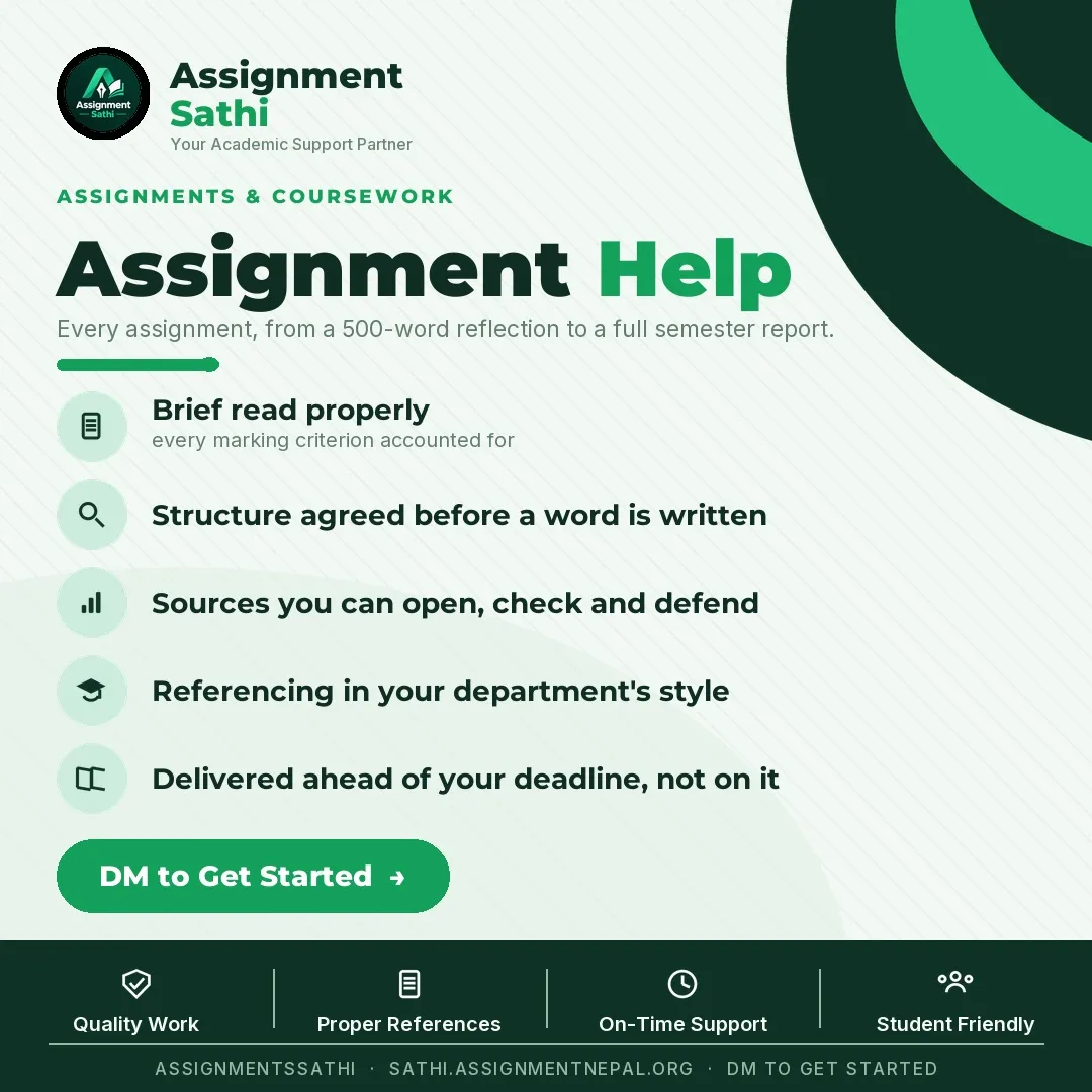 Assignment Help — Assignment Sathi poster