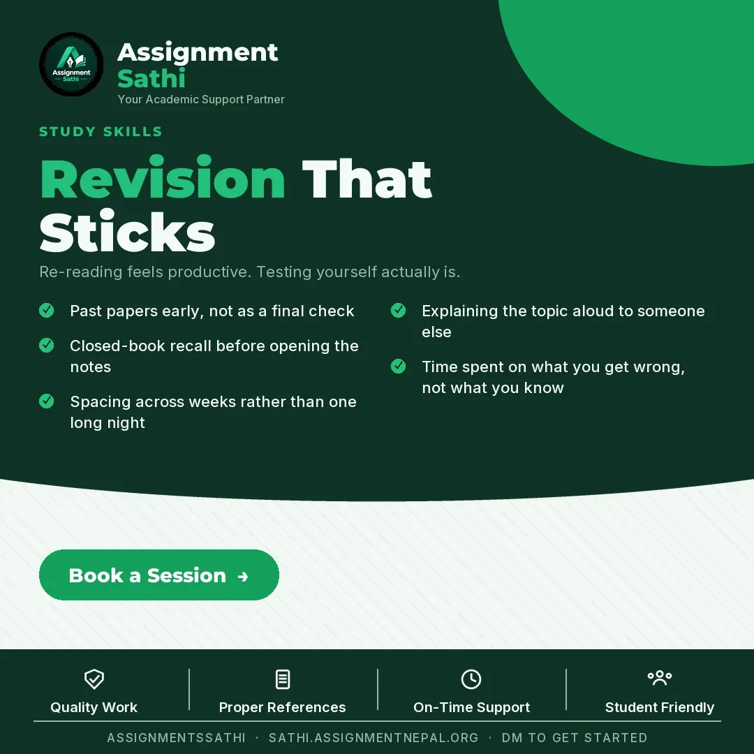 Revision That Sticks poster