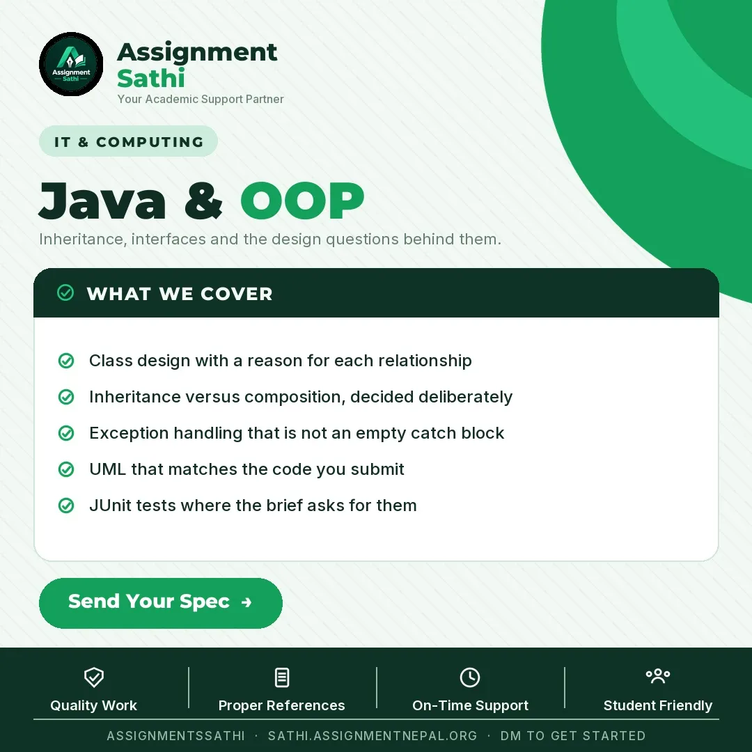 Java & OOP poster