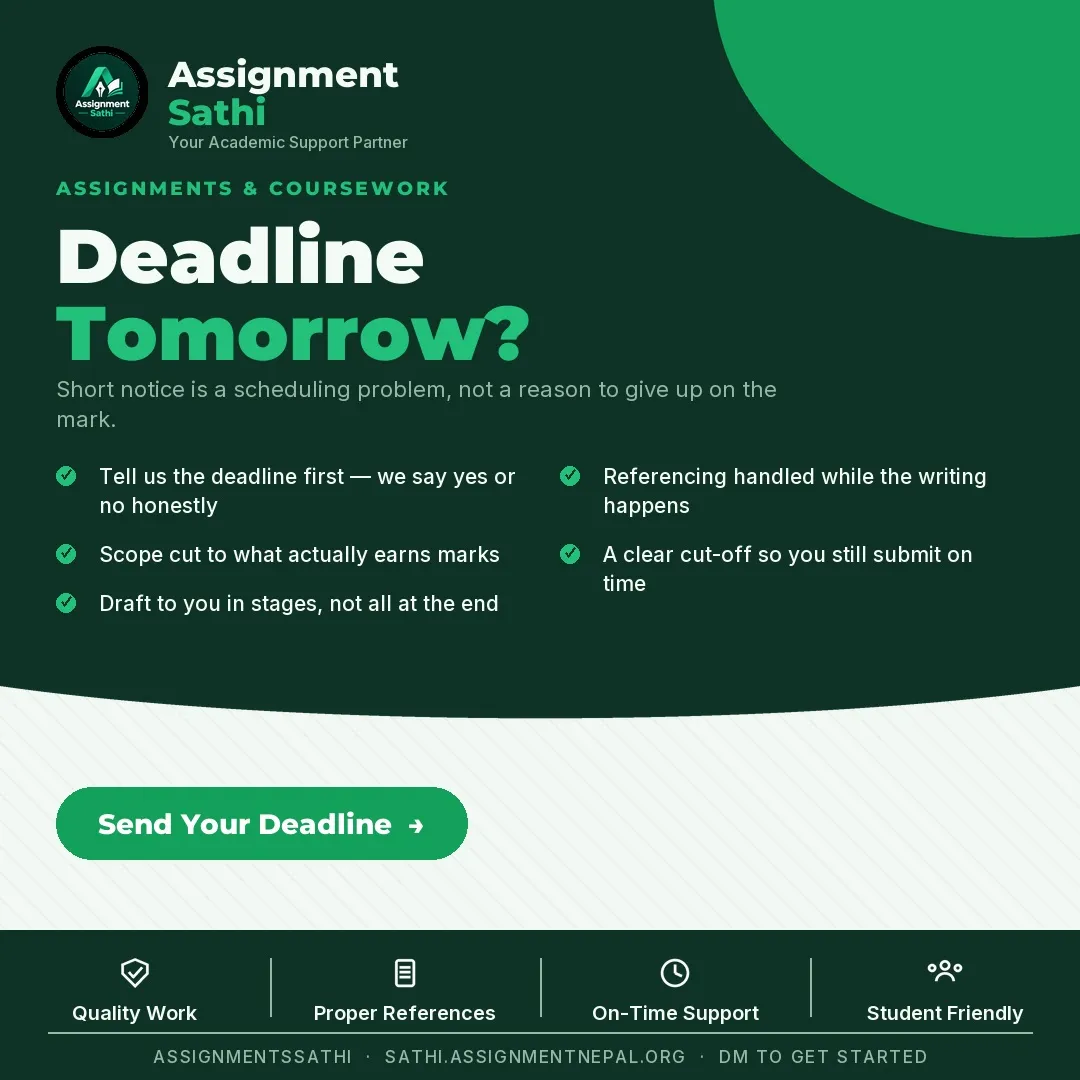 Deadline Tomorrow? poster