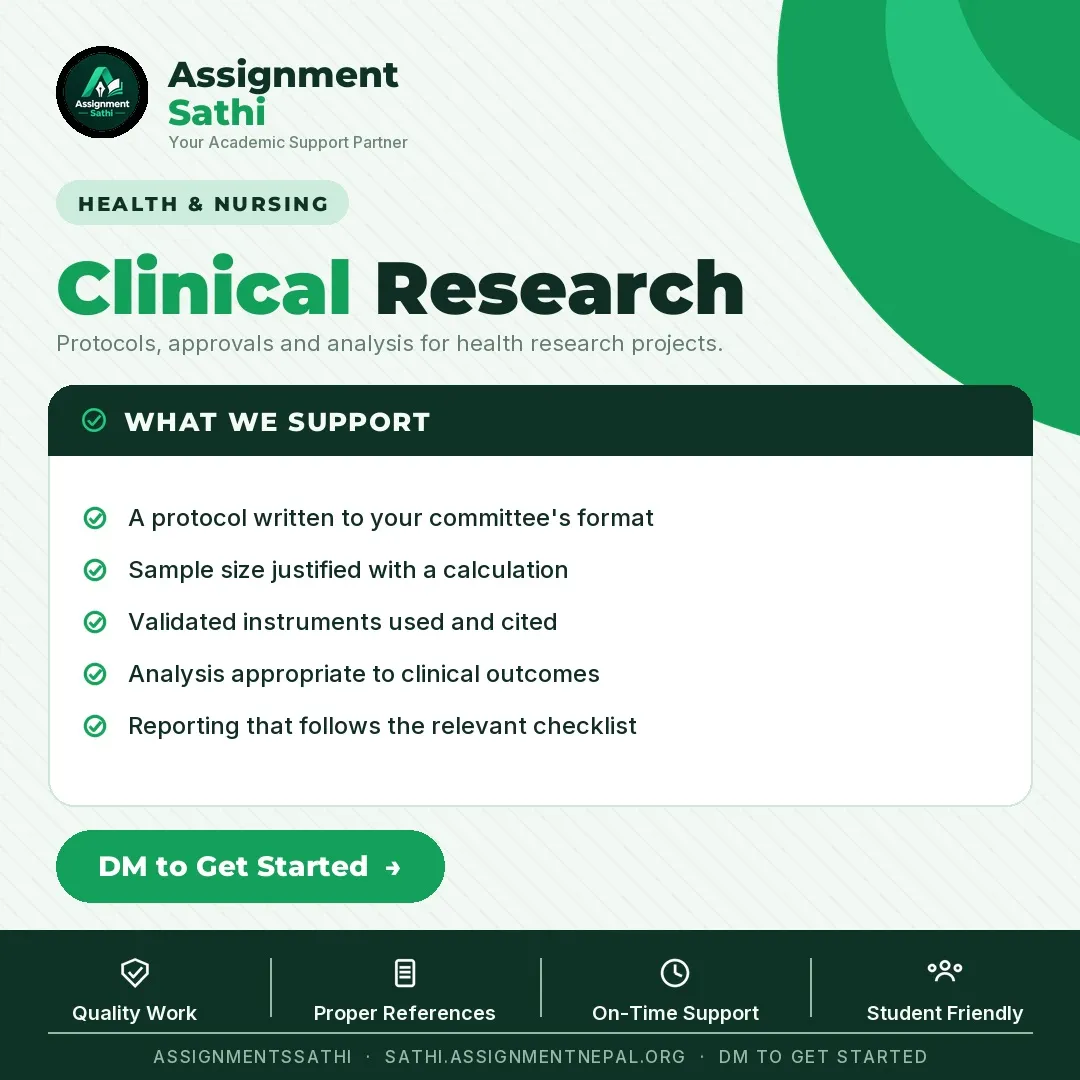 Clinical Research poster
