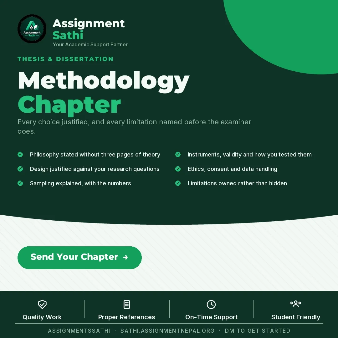 Methodology Chapter poster