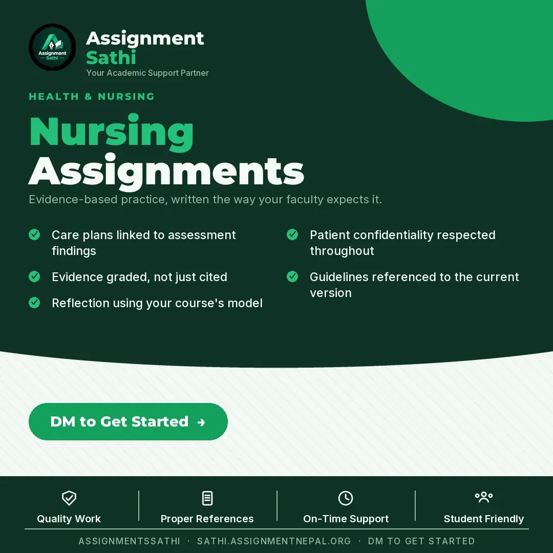 Nursing Assignments poster