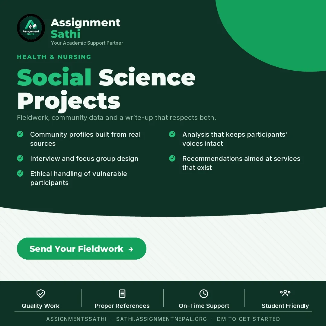 Social Science Projects poster